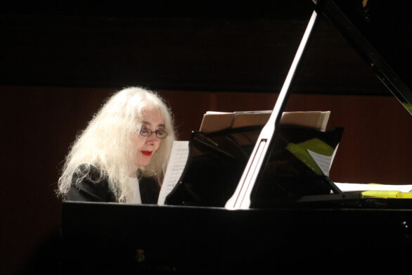 primo piano della pianista Gilda Buttà