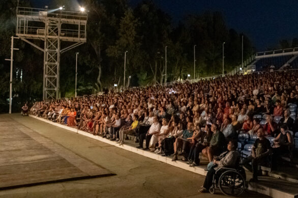 platea, durante l'esecuzione di "Raphsody and Movies"