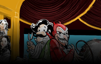 Children at the opera - Il barbiere di Siviglia